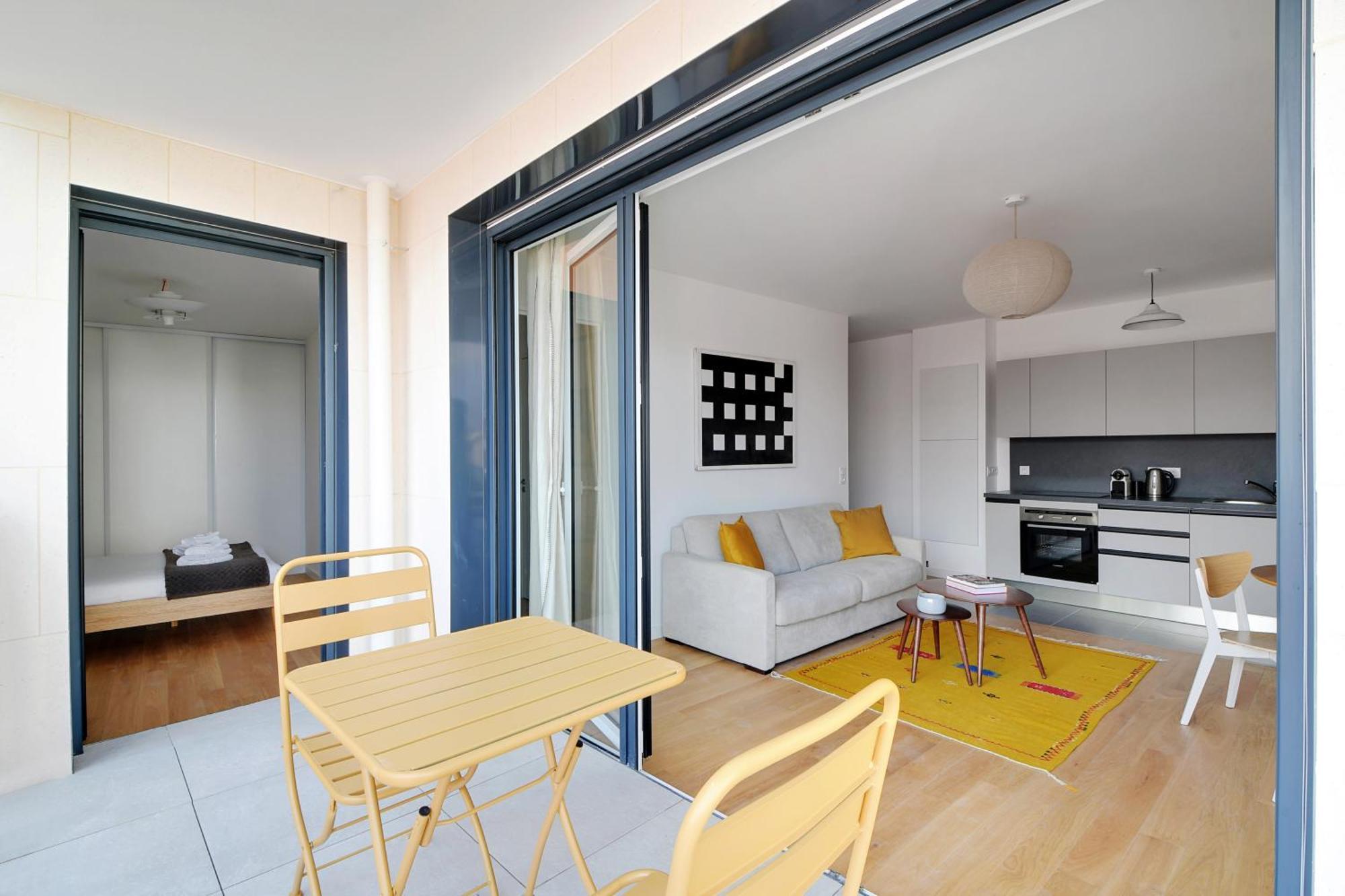 Pick A Flat's With Terrace In - Boulevard Jean-jaures Apartamento *