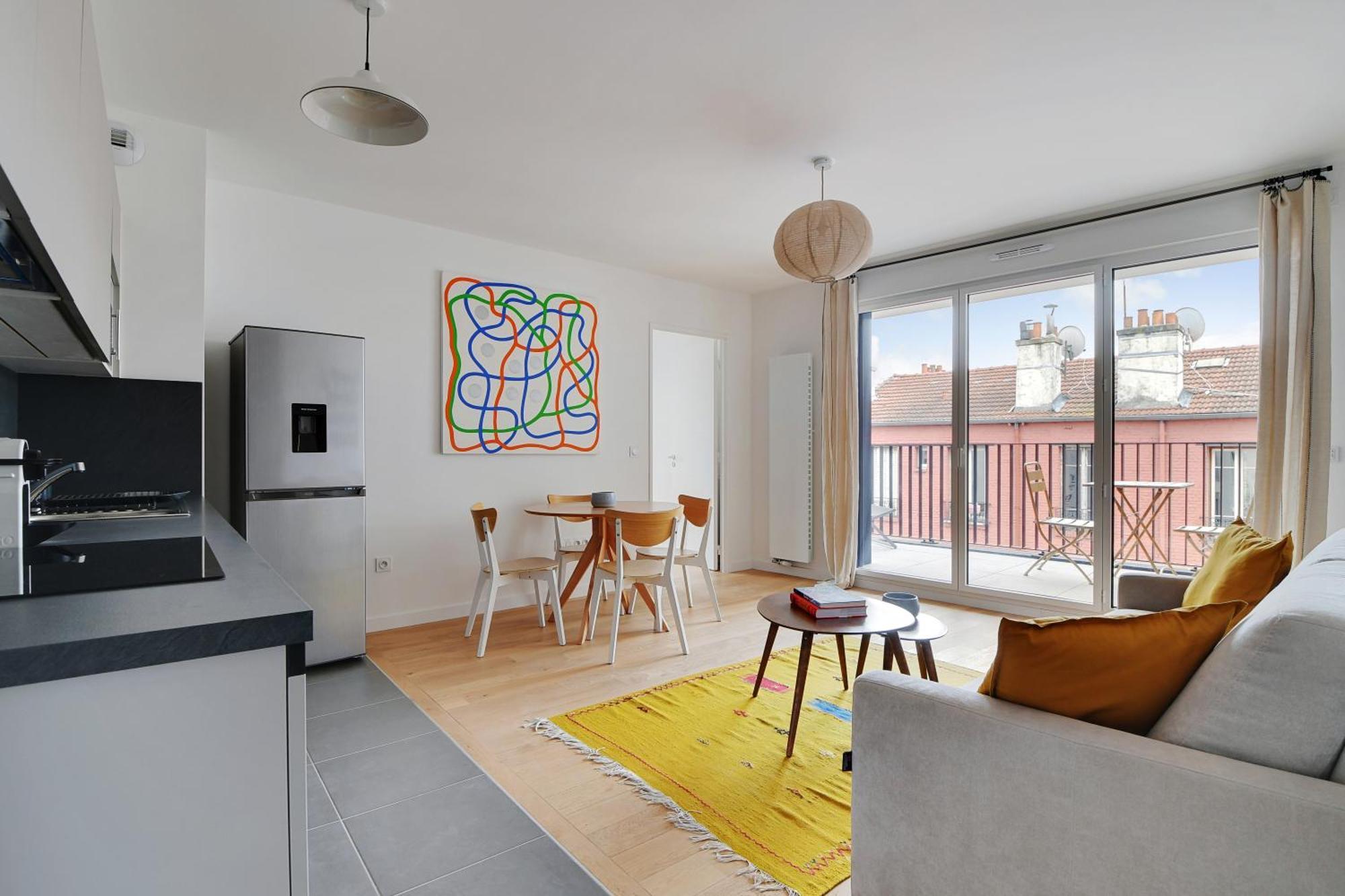 Pick A Flat's With Terrace In - Boulevard Jean-jaures Clichy